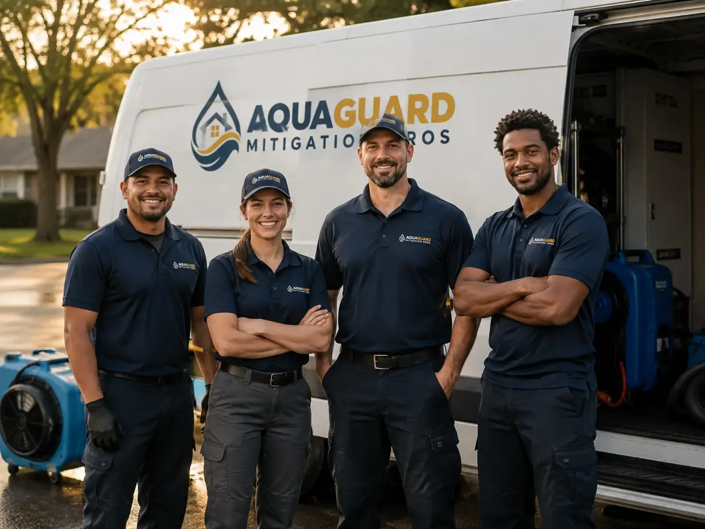 Water Damage Mitigation company in Pollock, LA